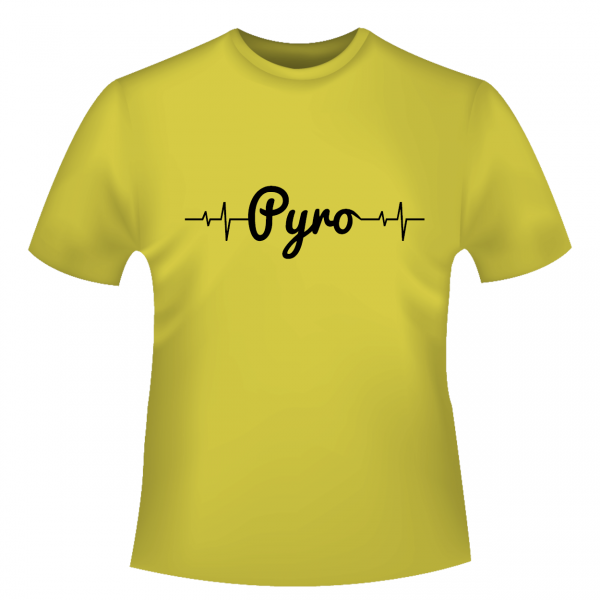 Herzschlag Pyro - T-Shirt